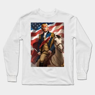 General Trump of the Revolutionary War Long Sleeve T-Shirt